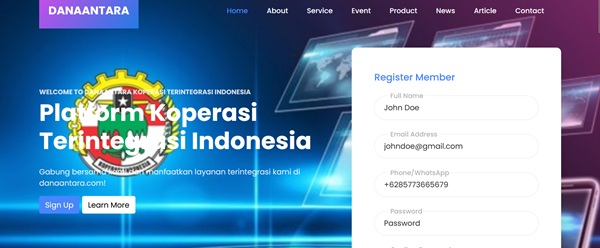 Danaantara Platform Koperasi Terintegrasi Indonesia Taekwondo Indonesia Dojang kabblitar